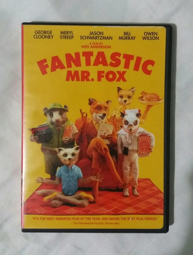 Fantastic Mr. Fox Dvd Original Oferta