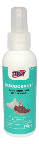 Desodorante Calzado Tenis Zapatos Troy Elimina Mal Olor