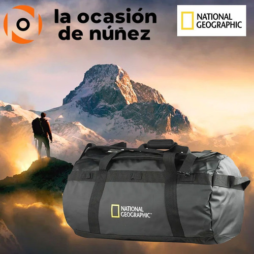 Imagen 3 de 6 de Bolso National Geographic Estanco Duffle 50 L Impermeable