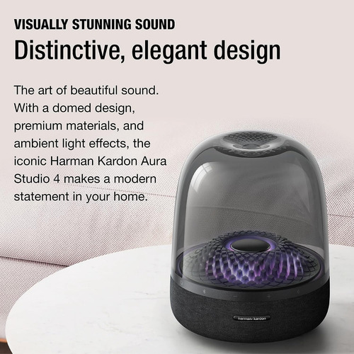 Harman Kardon Aura Studio 4 - Altavoz Bluetooth Para El Hoga 110v