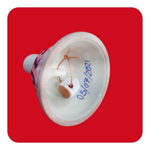 Imagen 4 de 9 de 50 Campanas Talavera Poblana Envío Gratis! C/ Iniciales Cmp