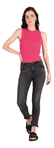 Jeans Skinny Fit Mujer Soviet Gris