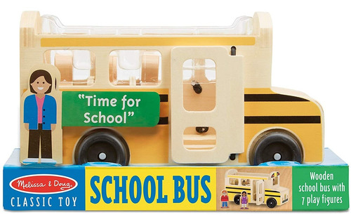 Melissa Doug Autobús Escolar