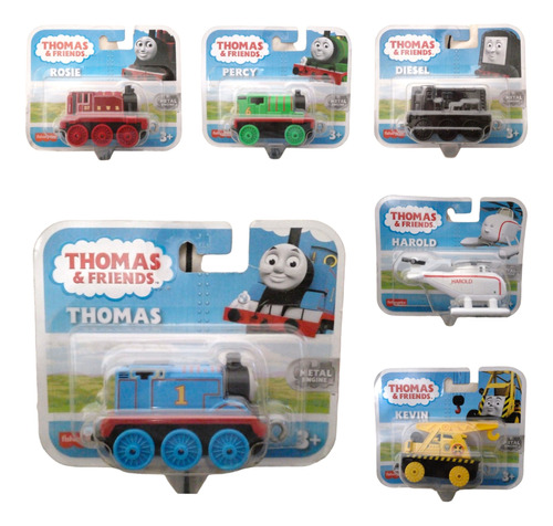 Thomas & Friends 6 Piezas De Trenes Metálicos Metal Engine 