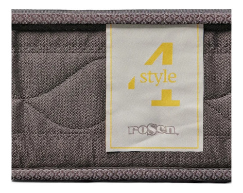 Colchón 2 Plazas 1.50x1.90 Rosen New Style 4 Plus