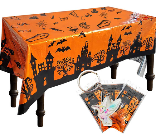 3 Mantel Halloween Impermeable Decoración Fiestas Halloween