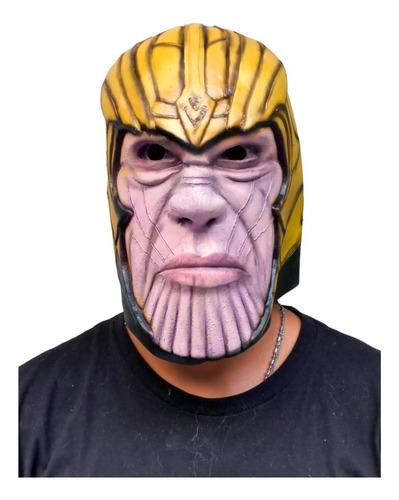 Máscara De Thanos Vengadores Marvel Comics Avengers Mod02 Color Morado