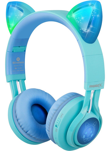 Riwbox Auriculares Niños, Ct-7s Auriculares Bluetooth Con 85