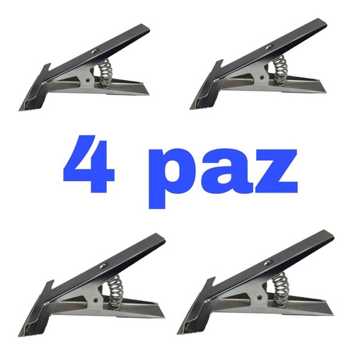 Imagen 1 de 6 de 4 Pinzas Manuales Para Sujetar La Tela Para Corte Tendido