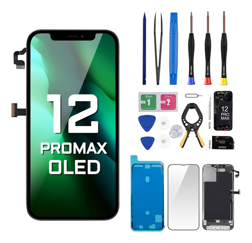 Oled Para iPhone 12 Pro Max Reemplazo De Pantalla Con Altavo