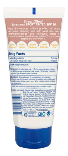 Ecotinted Sunscreen For Face And Body Sport Spf 30 Spft3-3