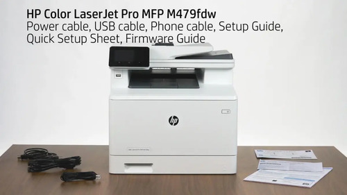 Multifuncional Hp Color Laserjet Pro M479fdw, 28 Ppm,duplex | Envío gratis