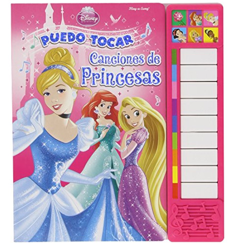 Libro Puedo Tocar Canciones De Princesas (disney Princesa) (