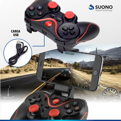 Joystick inalámbrico Suono X3 negro