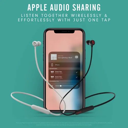 Auriculares Inalámbricos Beats Flex Apple W1 Chip 12h Batter