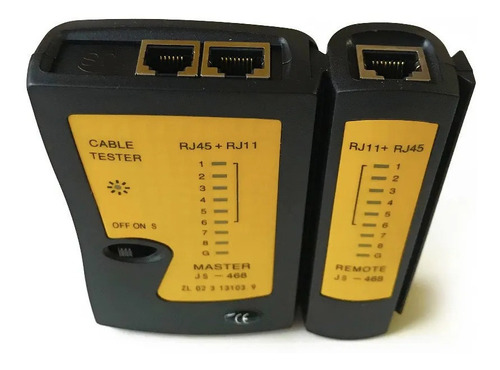 Tester Probador De Cable Rj45 Y Rj11 Cable Utp Y Telefonico