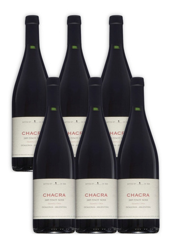 Vino Chacra Patagonia Argentina 32 Pinot Noir X6u 750ml