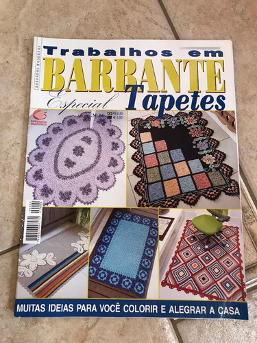 Revista Trabalhos Em Barbante Especial Tapetes 4 988a