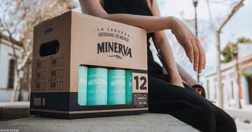 Imagen 4 de 5 de Cerveza Minerva Lager Light 12 Pack