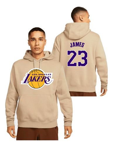Sudadera Angeles Lakers Lebron James 23 Hoodie Unixes Nba