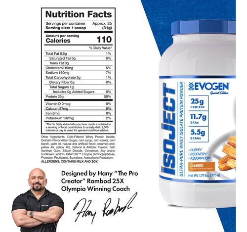 Isoject Evogen 2lbs + Creatina Pout 250g + Shaker