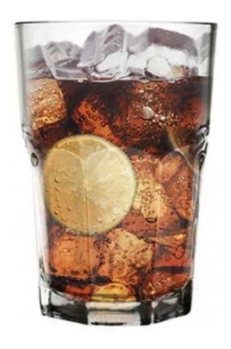 Jogo Com 12 Copos De Vidro Nadir Bristol 400ml