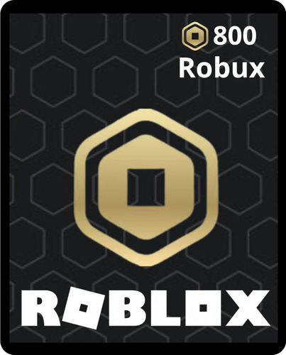 800 Robux Roblox Codigo Digital