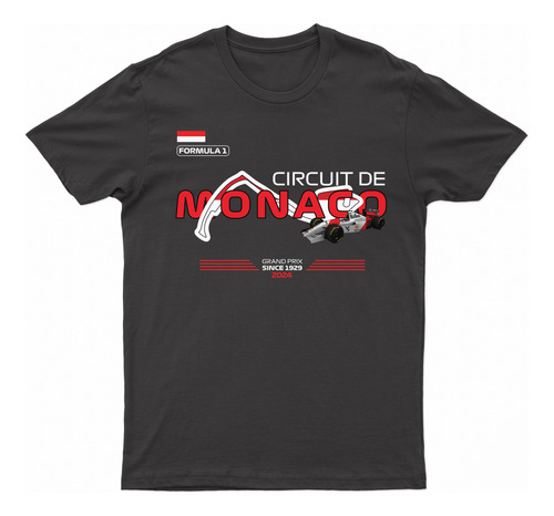 Camiseta De Formula 1 Gp De Monaco