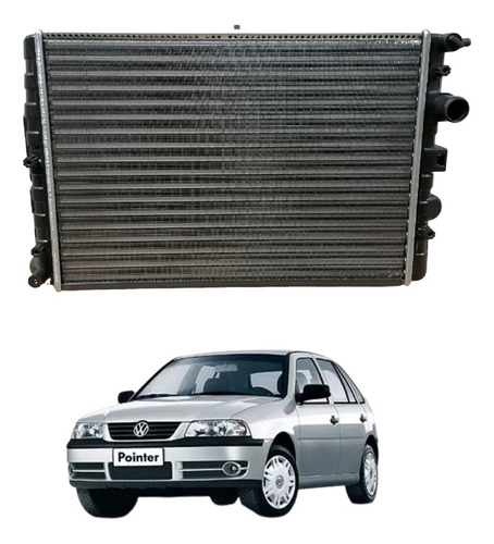 Radiador Vw Pointer 1997 1998 1999 2000 2001 2002 2003 2004