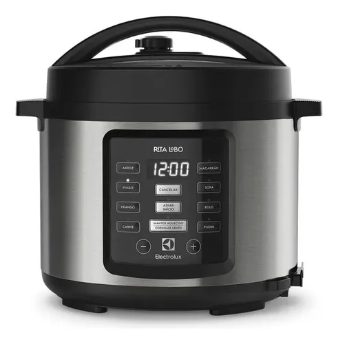 Panela De Pressão Elétrica Electrolux 5l Cor Inox Pcc15
