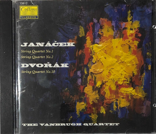 Janaceck Y Dvorak. Cd. String Quartets. Vanbrugh Quartet