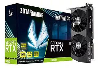 Tarjeta Gráfica Rtx 3060 Twin Edge Oc 12gb Gddr6, Zotac