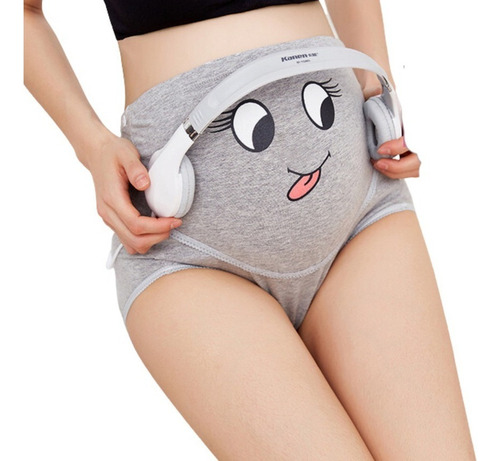. 6pz Pantaleta Embarazo Algodon Calzon Maternidad Tela