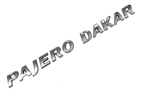 Emblema Adesivo Pajero Dakar  Traseira - Original Mitsubishi