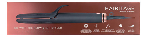 Plancha Alisadora Y Rizador De Pelo Hairitage Go With The Fl