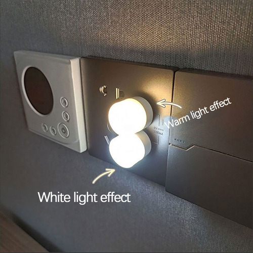 Luz Noturna E Usb Luz Atmosférica De Emergência Para Quarto