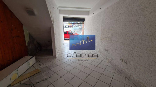 Imagem 2 de 4 de Salão Para Alugar, 32 M² Por R$ 1.800/mês - Vila Matilde - São Paulo/sp - Sl0100