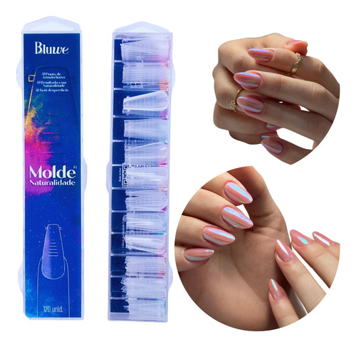 Molde Lara Machado F1 Naturalidade Unhas Gel Bluwe Original-