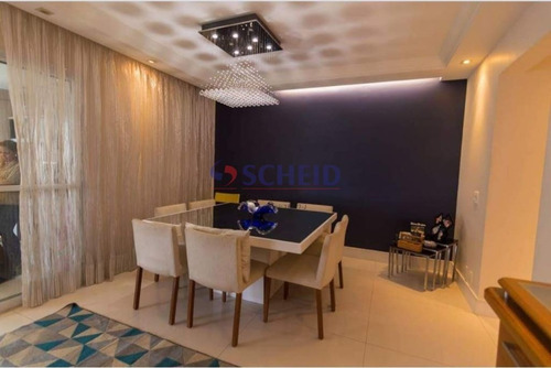 Lindo Apartamento Viva 133m 3 Dorms 2 Suites 2 Salas 4 Banheiros 2 Vagas Sacada Gourmet Cond. Clube. - Mr75030