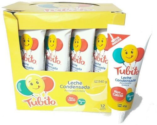 Leche Condensada Tubito - Caja X 12 Und