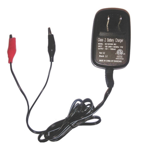 Imagen 1 de 3 de Cargador 12volts Para Moto Scooter Montables