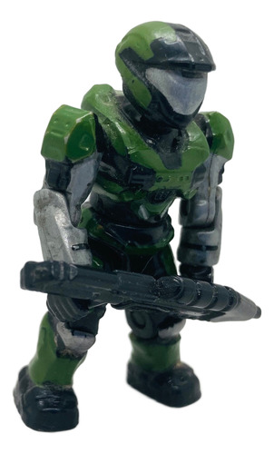 Halo Mega Construx Spartan Kat Noble Team Verde Raro Origina (Usado)