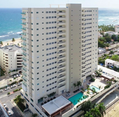 En Alquiler Apartamento De 1 Habitacion En Juan Dolio Amueblado Piso 18 Vista Al Mar