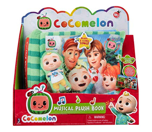 Cocomelon Nursery Rhyme Singing Time - Libro De Peluche Con