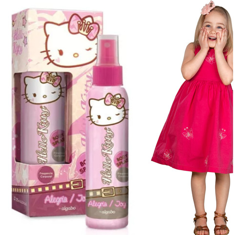 Perfume Infantil Body Splash Hello Kitty 125ml  Lefemme