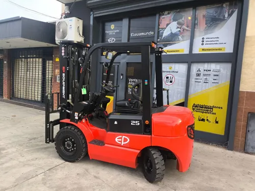 Autoelevador Ep Diesel 2500 Kg 0km Motor Mitsubishi S4s