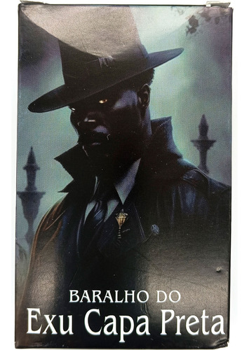 Baralho Tarot Exu Capa Preta 36 Cartas Explicativas