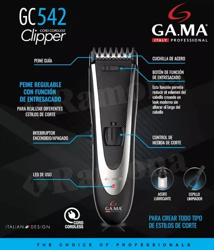 Cortapelo gama gc 542 sales