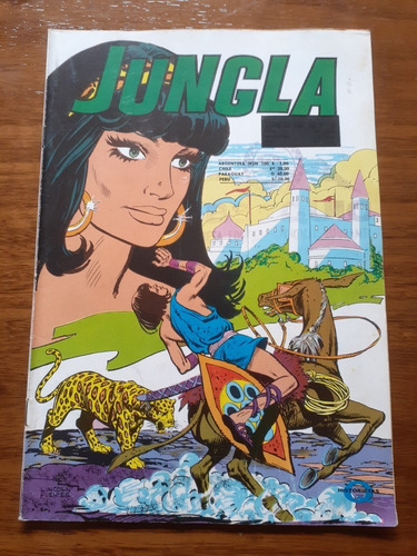 Cómic Jungla Año 3 Número 159 ( Hombres En La Jungla ) Editora Nacional Quimantú 1971 