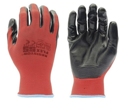 Guantes Trabajo Flex Nitrilo - Pack 20 Pares